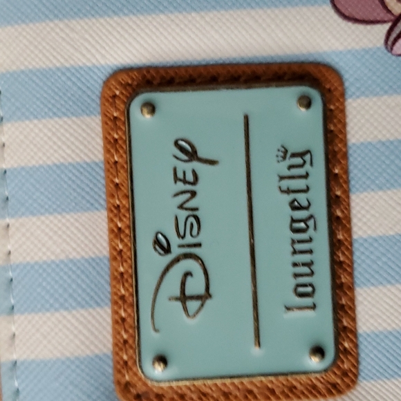 Disney Loungefly Wallet - Dumbo Stripes Brand New - Picture 3 of 9